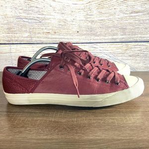 Mens P.F. Flyers (Posturized Foundation)Burgundy low top rigid wedge size 11